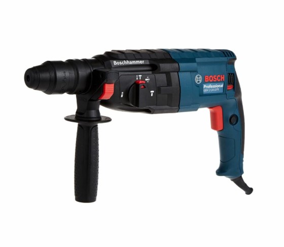 Bosch GBH 2-24 DFR Professional SDS Plus Rotary Hammer – Compact Drill Machine with Quick Change Chuck for Concrete Drilling and Chiseling Work